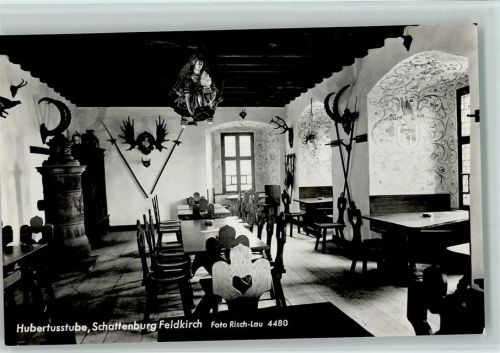 Feldkirch Hubertusstube Schattenburg Innenaufnahme Risch-Lau 4480