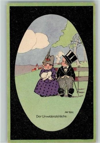 Kinderpoesie auf der Parkbank, Zylinder und Zigarre