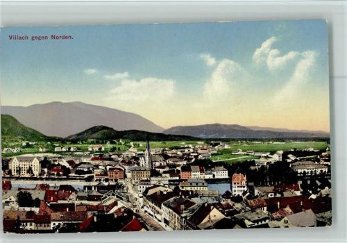 Villach-Innere Stadt Gesamtansicht gegen Norden