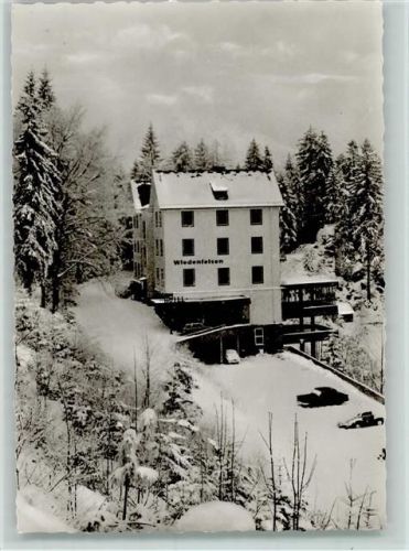 Sand Hotel Restaurant Wiendenfelsen Winter