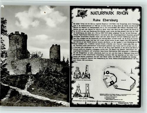 Ebersburg Ruine Ebersburg Beschreibung