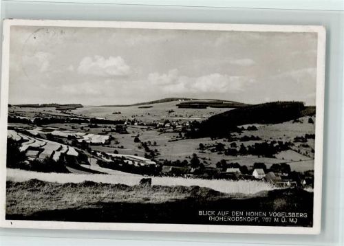 63679 W6479 Hoherodskopf , Hess - Blick auf den Hohen Vogelsberg