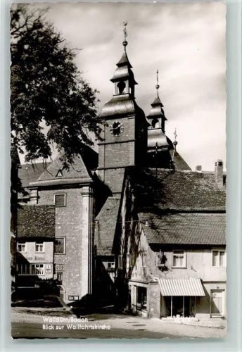 Walldürn Blick zur Wallfahrtskirche