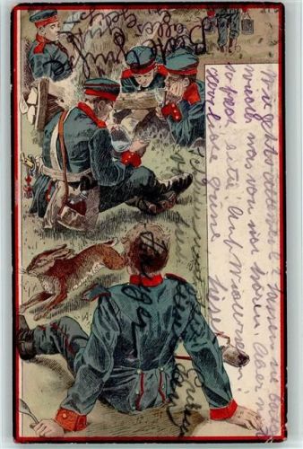 1914 Essen aus dem Blechnapf AK