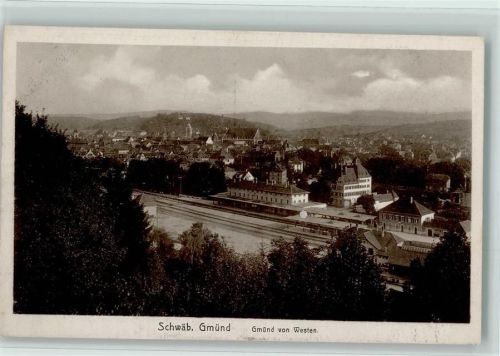 Schwäbisch Gmünd Gmünd von Westen