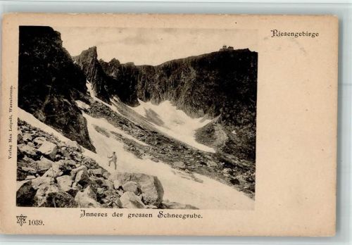 Riesengebirge Inneres der grossen Schneegrube