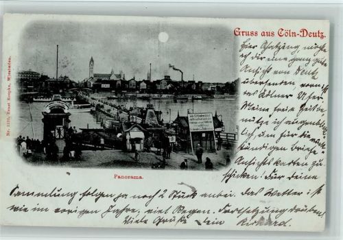 Köln Deutz 105 1898 Panorama
