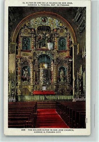 Panama City Der Goldene Altar in der San-Jose-Kirche