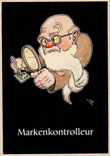 12. Bild Markenkontrolleur sign. Moritz