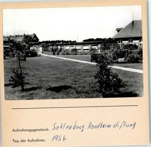 27472 W2190 Sahlenburg FOTO KEINE AK Foto montiert auf Karton