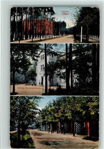 Zeithain Planitz-Straße Königl. Kommandantur Truppenübungsplatz Zeithain Generalsbaracke
