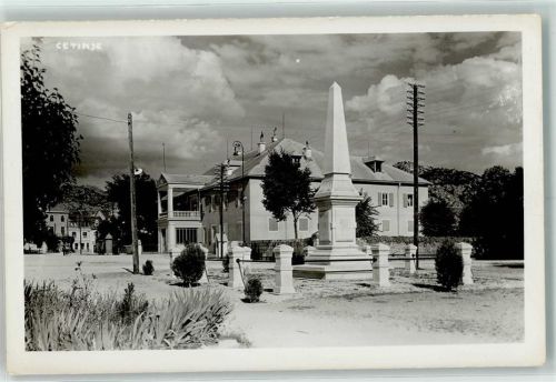 Cetinje Königl. Schloss Denkmal