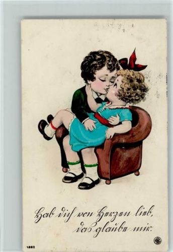 1930 Verlag NPG 1862 - Kinderkuß