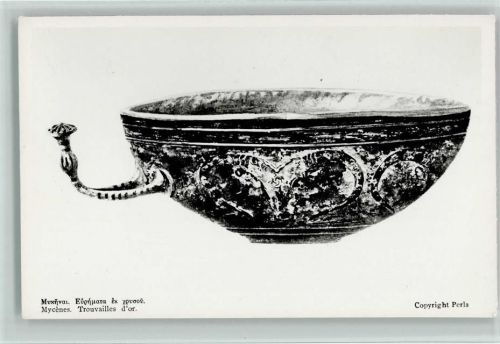 1956 Mycenes, Trouvailles d`or