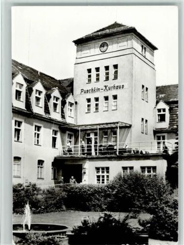 O2901 Bad Wilsnack Puschkin-Kurhaus Sanatorium