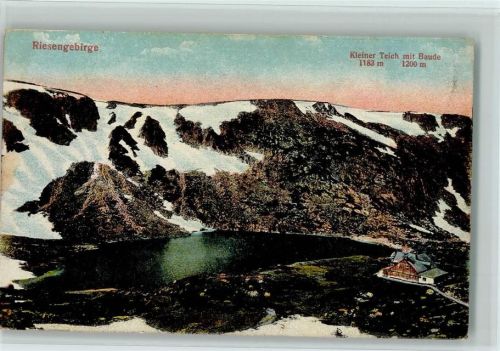 Verlag Pietschmann Nr. 2557 - Kleiner Teich mit Baude