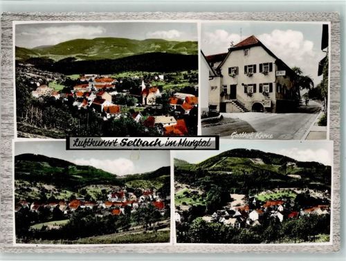 Selbach Gesamtansichten Gasthof Krone 4-Bildaufnahme