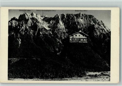 Mittenwalder Hütte Karwendel Hüttenstempel