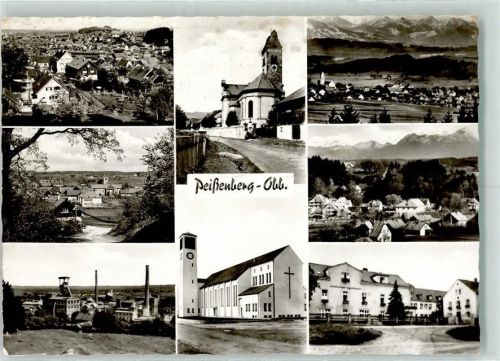 Peißenberg Industrieanlage Kirchen