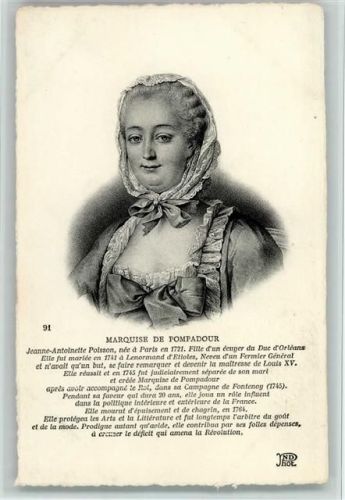 ND Phot. Nr. 91 Marquise de Pompadour