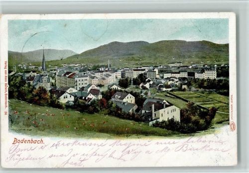 Decin 1903 Teilansicht AK