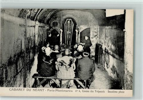 Paris 1927 Cabaret du Neant - Deuxieme phase, Skelette AK
