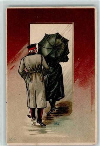 1900 Aha!! Pater und Soldat, AK