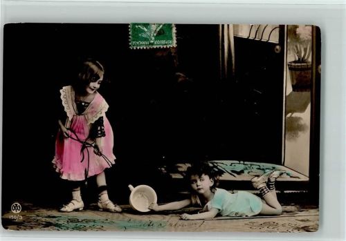 1907 Fotoverlag Serie 150-3 handcoloriert - Mädchen