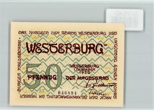 Westerburg Notgeld Hallenkirche