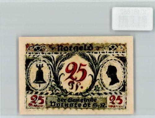 Rudolstadt Notgeld Volkstedt