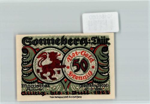 Sonneberg Notgeld