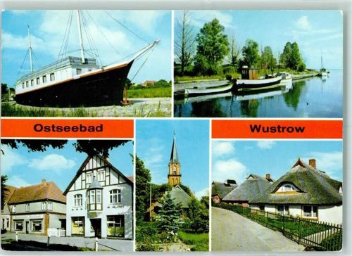 Ostseebad Wustrow Betriebsferienheim Plamag-Plauen Hafen Hauptstraße Anlage Neue Straße