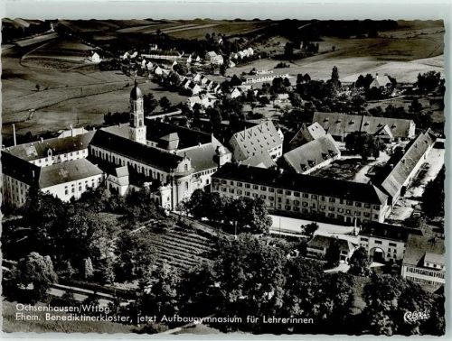 Ochsenhausen Ehem. Benediktinerkloster Luftaufnahme