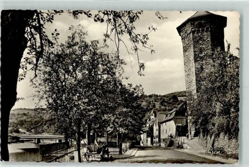 Dausenau Der Schiefe Turm