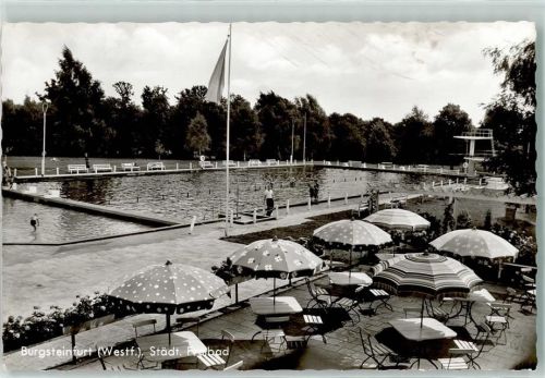 Burgsteinfurt Das städt. Freibad Sprungturm