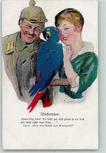 WK I Heimaturlaub Lustigen Blätter Nr. 71