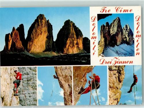 Misurina Drei Zinnen Bergsteiger