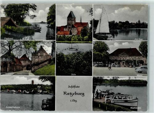 Ratzeburg Fischerei Steintor Aussichtsturm Dom Markt Küchensee