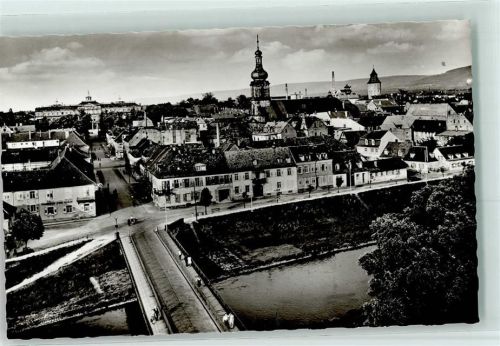 Rastatt Rückseite mit Abschürfungen und Kleberesten