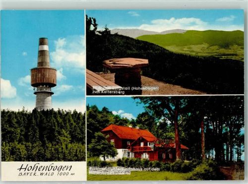 Neukirchen Hohenbogen BR Sendeturm Forst- u. Unterkunftshaus Kaitersberg