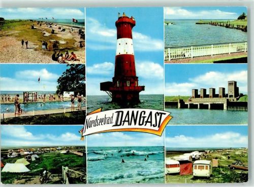 Dangast Leuchtturm Schwimmbad Campingplatz