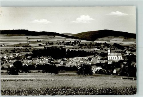Hilders Auraerkuppe und Winterberg Rückseite mit Abschürfungen bzw Kleberesten