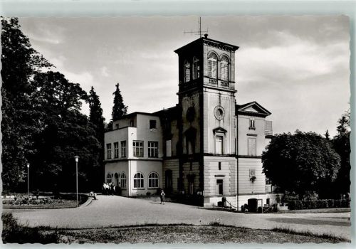 Gailingen Rheinburg Rückseite mit Abschürfungen bzw Kleberesten