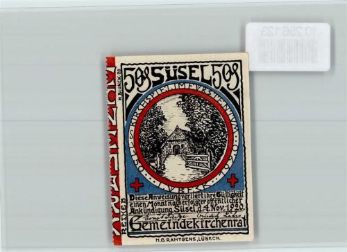Süsel Notgeld Kirchspiele