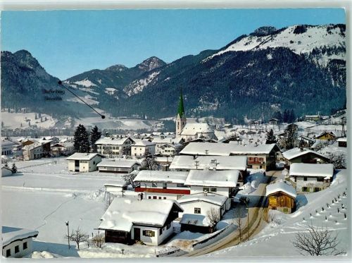 Kössen Staffenberg-Sessellift Winter