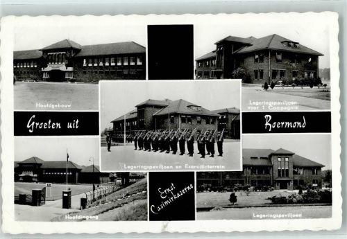 Roermond 1965 Ernst Casimirkaserne - Mehrfachbilder AK