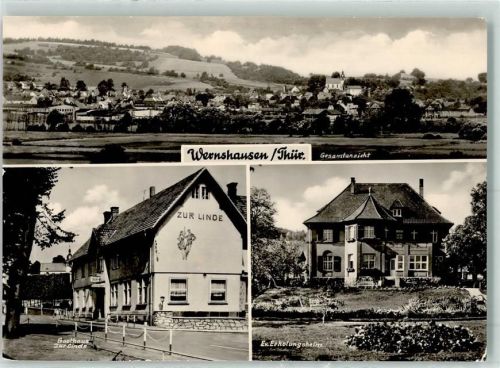 Wernshausen Gasthaus Zur Linde Evangel. Erholungsheim