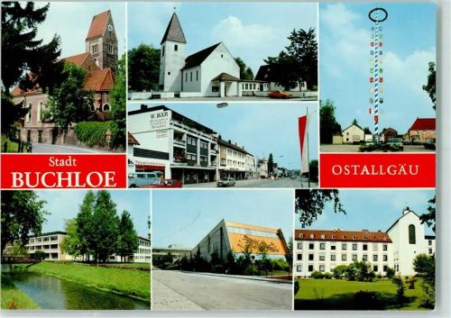 Buchloe Rückseite mit Abschürfungen bzw Kleberesten