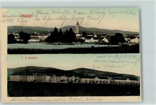 Pisek 1910 Kaserne