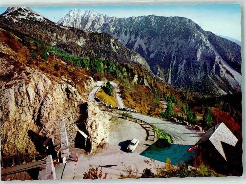 Loiblpaßhöhe Grenze Österreich-Jugoslawien